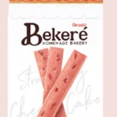 ベケレクリスピーケーキスティックストロベリーチーズケーキ