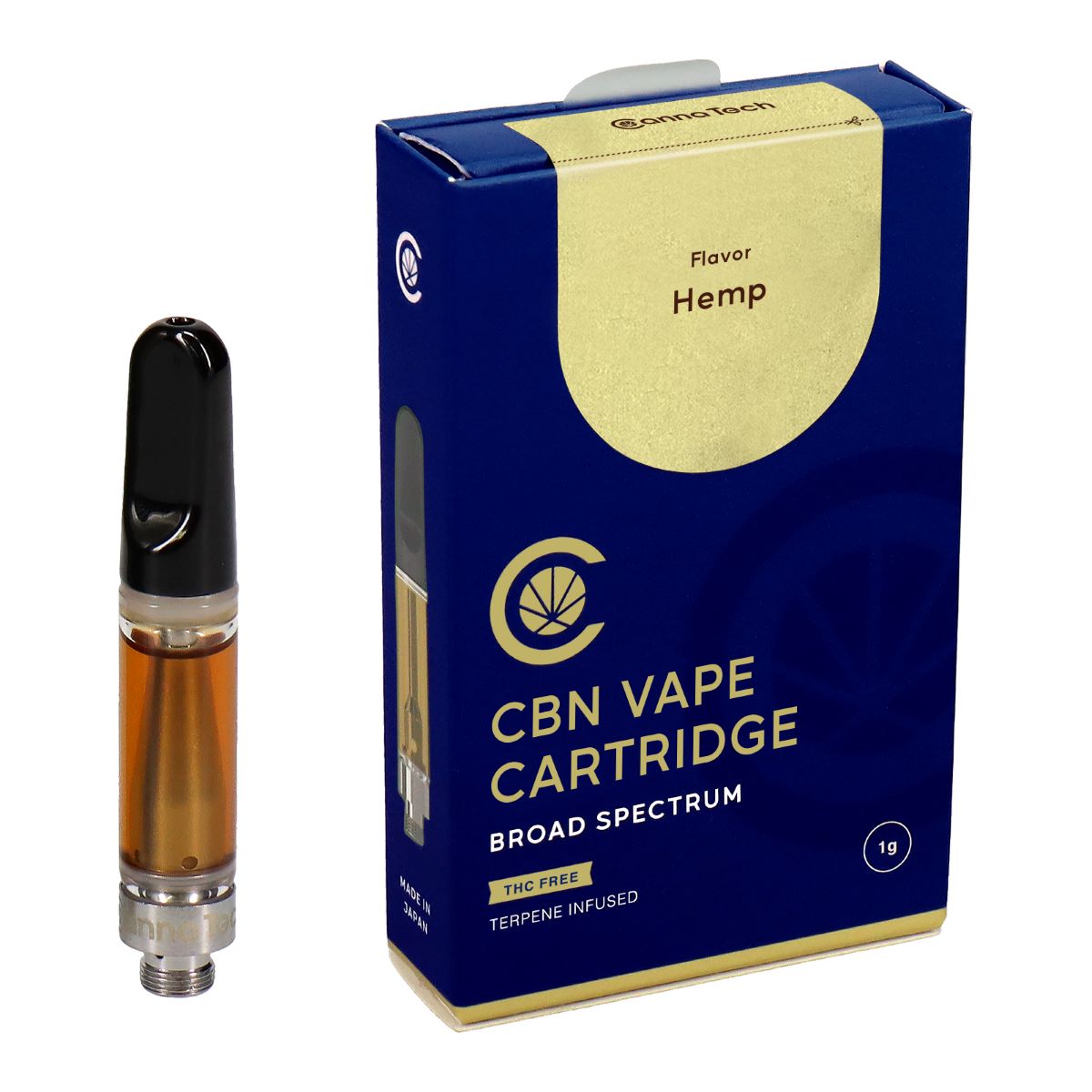 CannaTech CBNべイプリキッド 高濃度 45% 1g CBN450mg 510規格を