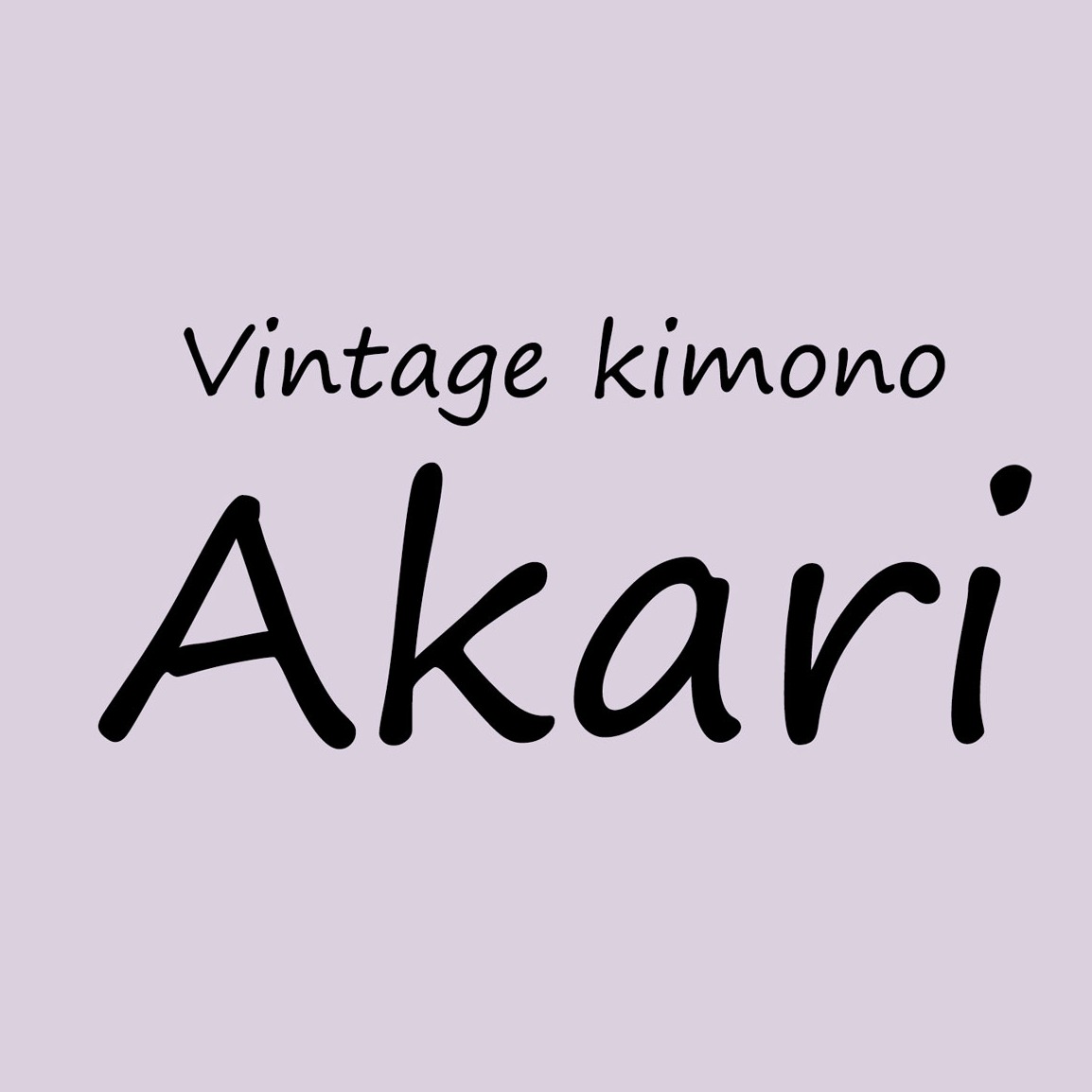 Vintage kimono  Akari